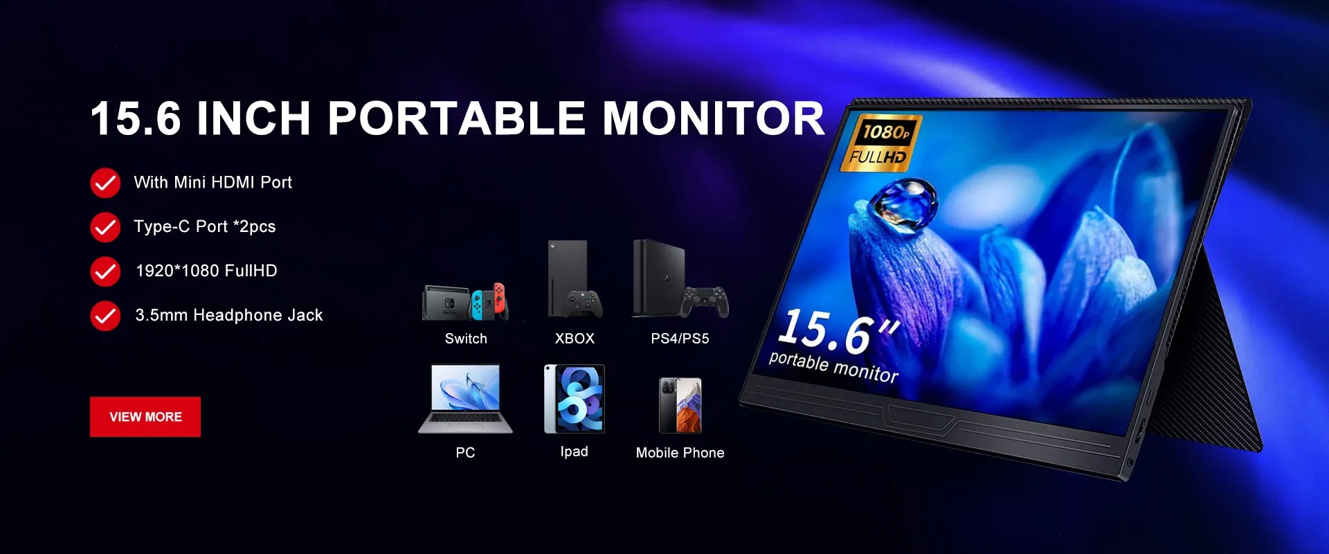 Pemasok Monitor Portabel Cina